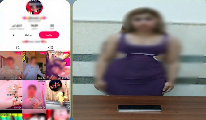 ضبط صانعة محتوى في جمصة لنشر فيديوهات خادشة للحياء عبر مواقع التواصل